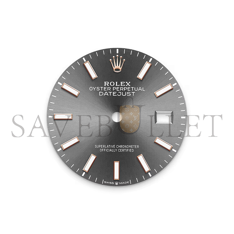 ROLEX DATEJUST 36 OYSTER, 36 MM, OYSTERSTEEL AND EVEROSE GOLD M126231-0013